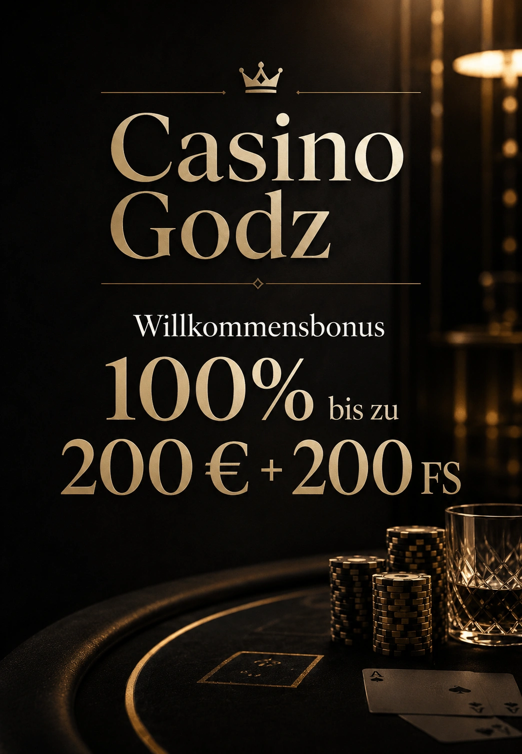 Aperçu de la page d’atterrissage affilié Godz Casino